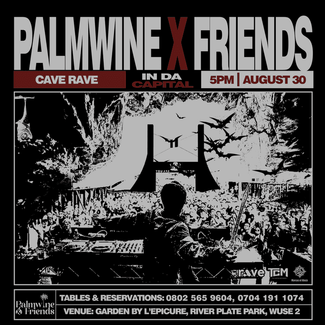 Palmwine and Friends Cave Rave